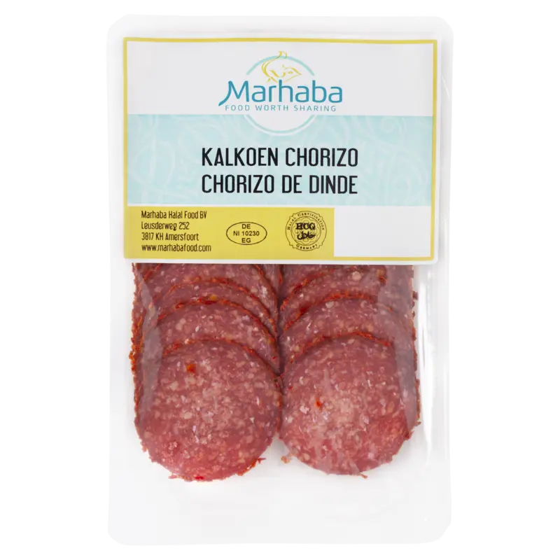 Marhaba Kalkoen chorizo