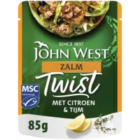 John West Twist zalm met citroen & tijm