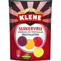 Een afbeelding van Klene Suikervrij fruitmunten