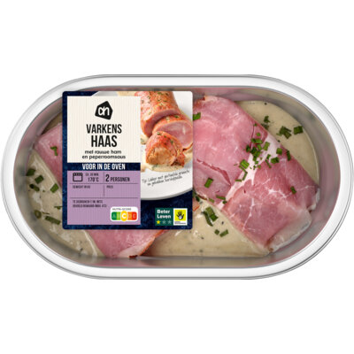 pdp-image-AH Ovenschotel varkenshaas ham pepersaus