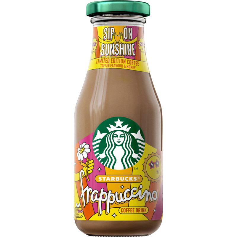 Een afbeelding van Starbucks Frappuccino sip on sunshine