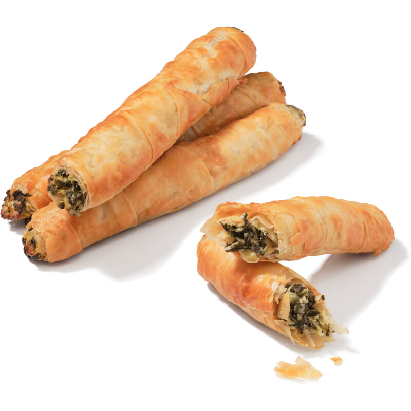 Een afbeelding van AH Diepvries spinazie feta boreks