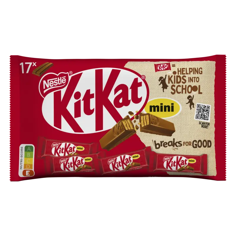 Kitkat Mini melk chocolade uitdeelzak