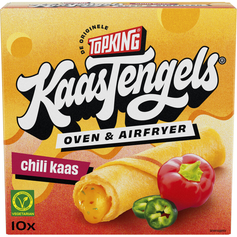 Een afbeelding van Topking KaasTengels oven & airfryer chili kaas
