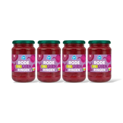 pdp-image-AH Rode uienringen zoetzuur 4-pack