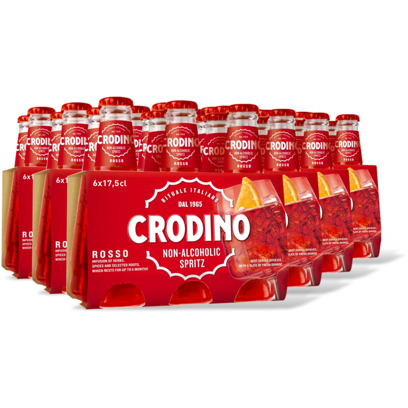 Crodino Crodino Rosso 6 flessen