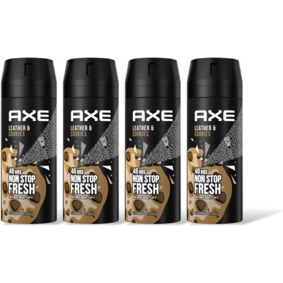 pdp-image-Axe Leather & cookies deo bodyspray 4-pack