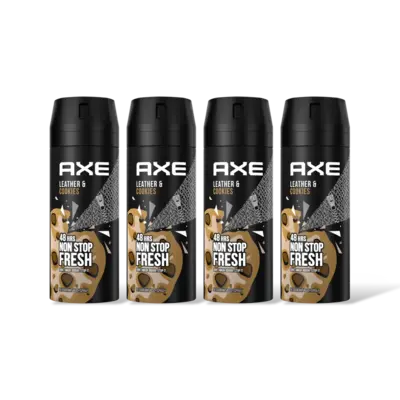 pdp-image-Axe Leather & cookies deo bodyspray 4-pack