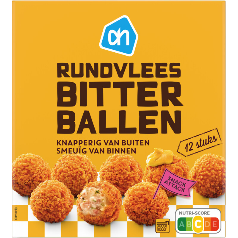 Een afbeelding van AH Rundvlees bitterballen