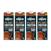 Alpro Protein sojadrink chocolade 4-pack