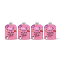 Ella's kitchen Biologische Aardbeien yoghurt 6m+ 4-pack