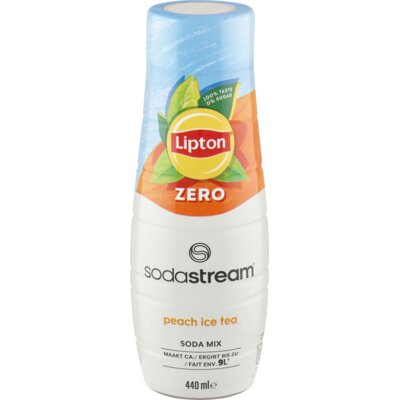 pdp-image-Sodastream Lipton peach zero ice tea siroop