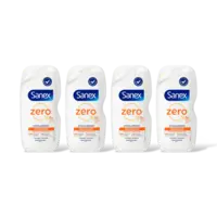 Sanex Zero% nourishing douchegel drg huid 4pk