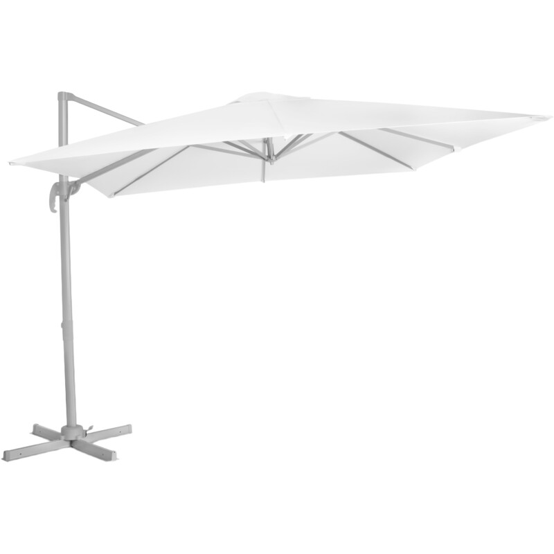 Een afbeelding van Vonroc Parasol pisogne wit 300x300cm