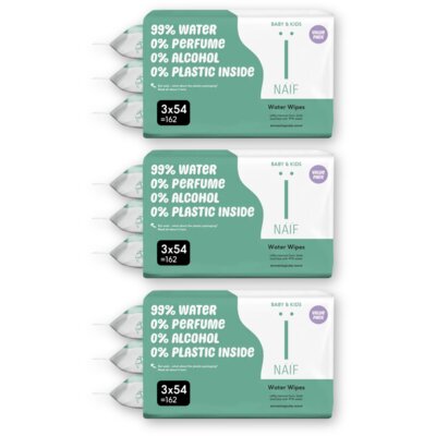 pdp-image-Naïf Baby & kids waterdoekjes 3-pack 3-pack