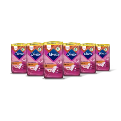 pdp-image-Libresse Ultra regular maandverband bigpack 6pack