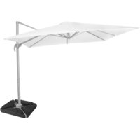 Een afbeelding van Vonroc Parasol pisogne combi wit 300x300cm