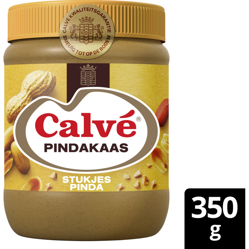 Een afbeelding van Calvé Pindakaas stukjes pinda