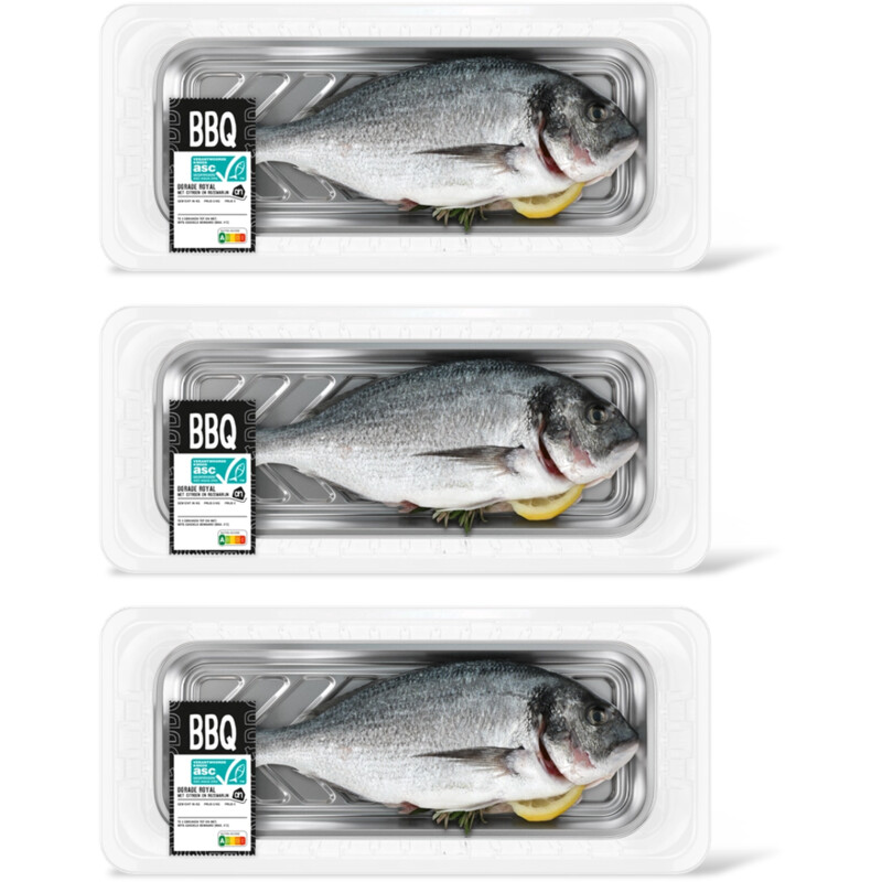 AH BBQ hele dorade royal 3-pack