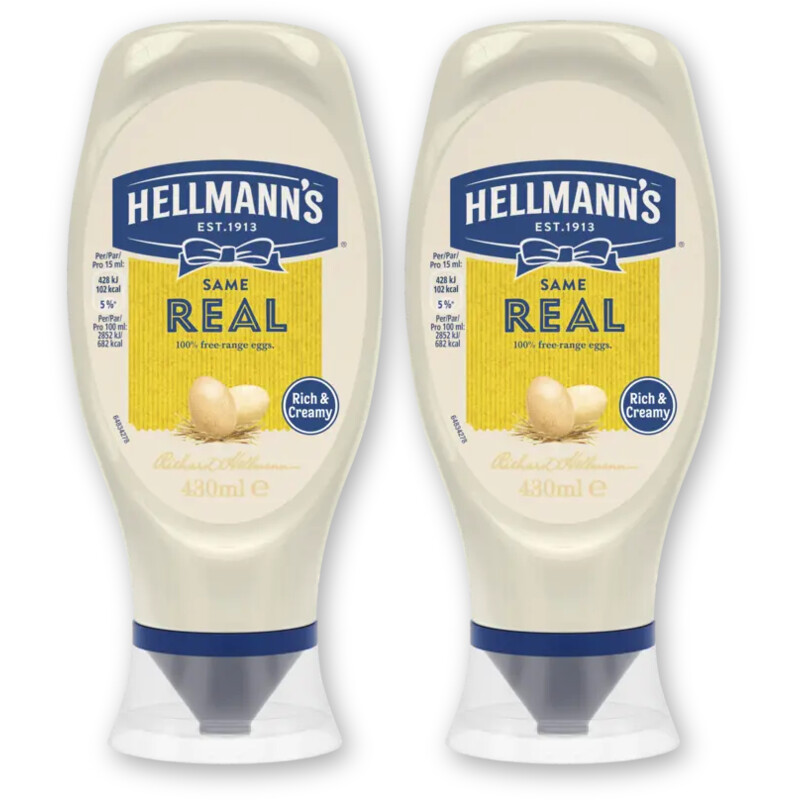 Hellmann's Real mayonaise430 2-pack