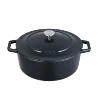 Lifegoods Cast iron rasserole 30cm 7,2 liter zwart