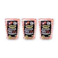 Holie's Granola peanut choco glutenfree 3-pack