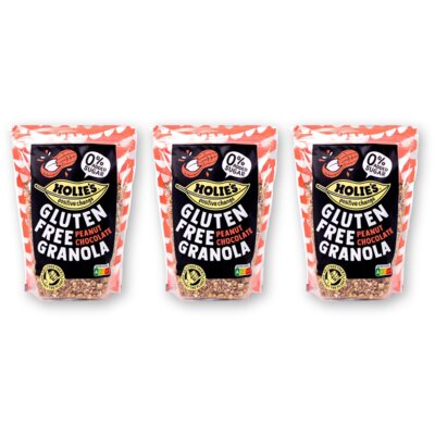 pdp-image-Holie's Granola peanut choco glutenfree 3-pack