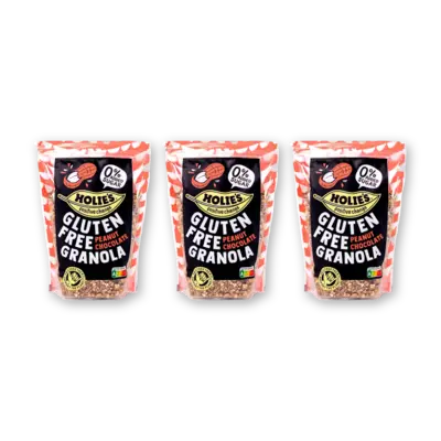 pdp-image-Holie's Granola peanut choco glutenfree 3-pack