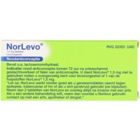 Een afbeelding van Norlevo Morning-after pil 1,5 mg