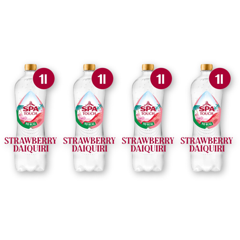 Spa Touch mocktails strawb daiquiri 4-pack