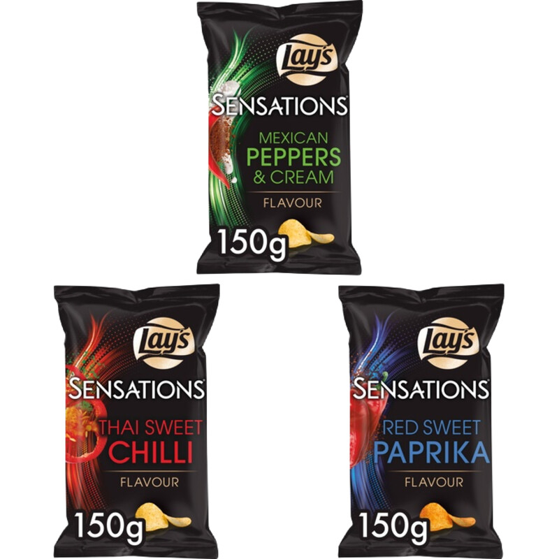 Een afbeelding van Lay's sensations pakket