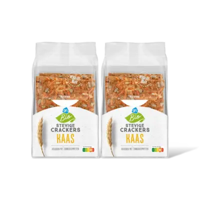 pdp-image-AH Biologisch Stevige crackers kaas 2-pack