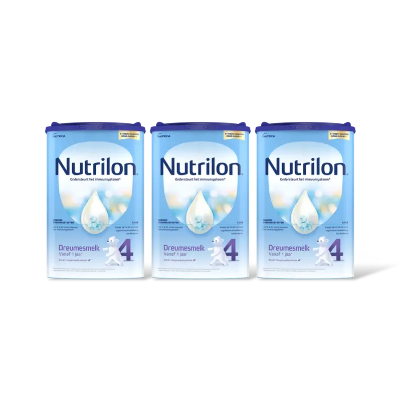 4 dreumesmelk 12+ maanden 3-pack