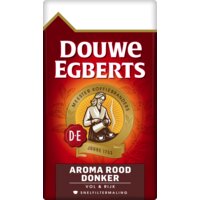 Een afbeelding van Douwe Egberts Aroma rood donker snelfiltermaling