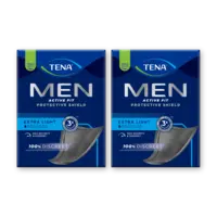 Tena Men active fit extra light 2-pack