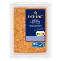 AH Excellent Bisque & garnaal luxe salade