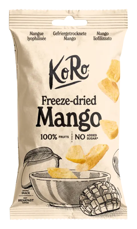 KoRo Gevriesdroogde Mangostukken 30g