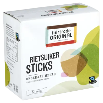 pdp-image-Fairtrade Original Ruwe rietsuiker sticks
