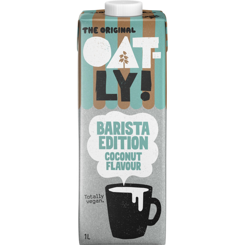 Oatly! Barista edition coconut flavour