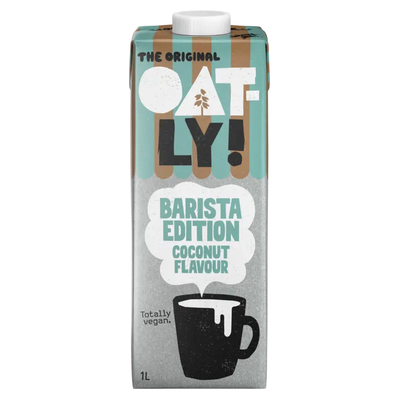 Oatly! Barista edition coconut flavour