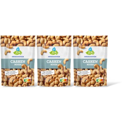 pdp-image-AH Biologisch Ongezouten cashewnoten 3 pack