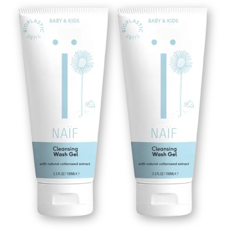Naïf Baby & kids wash gel 2-pack