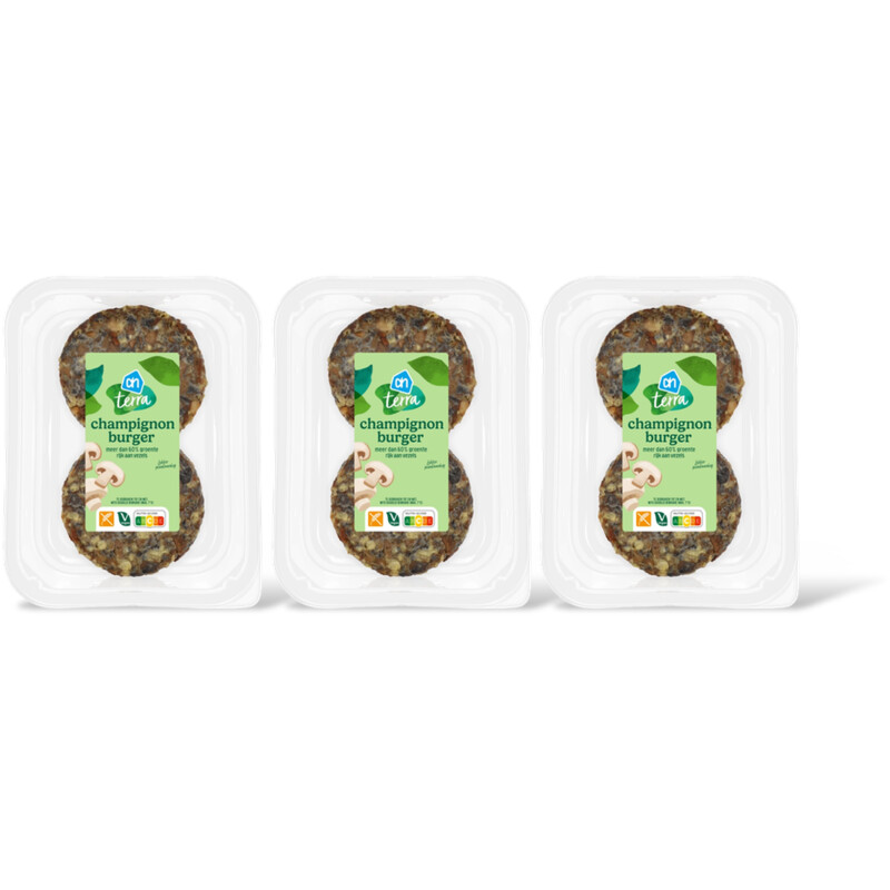 AH Terra AH Terra champignon burger 3-pack