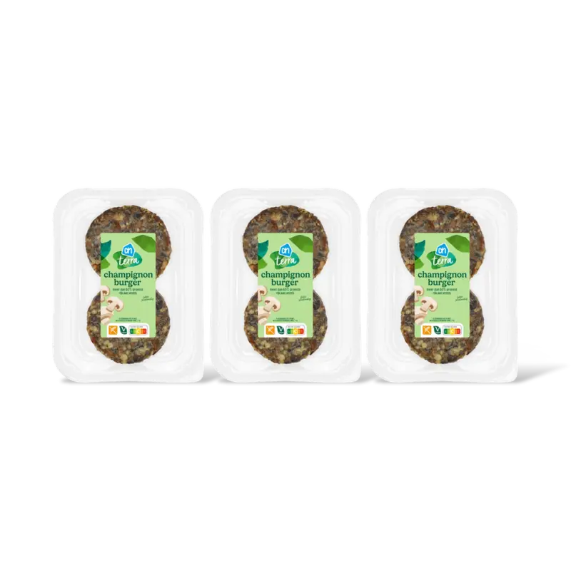 AH Terra AH Terra champignon burger 3-pack