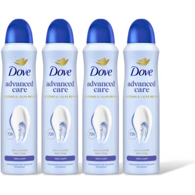 pdp-image-Dove Anti-transpirant spray talco 4-pack