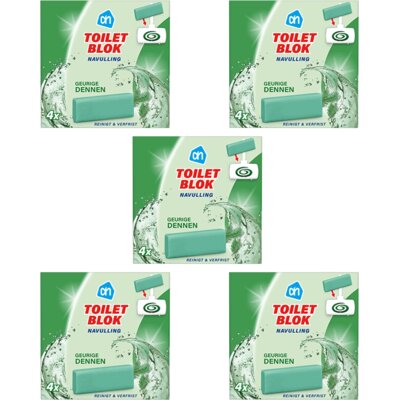 pdp-image-AH Toiletblok dennen navulling 5-pack
