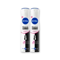 NIVEA Black & white original anti-transp 2pack