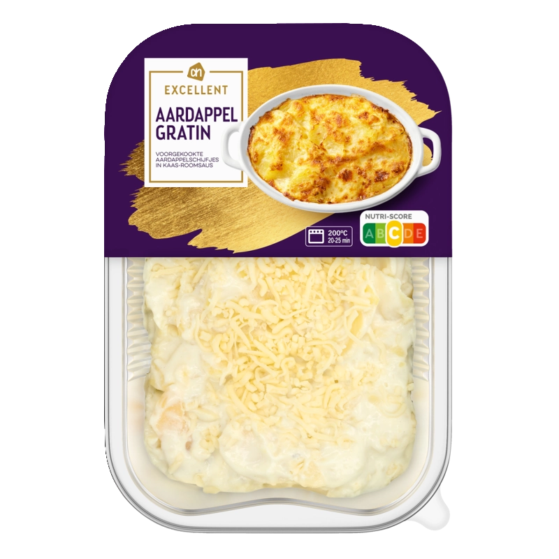 AH Aardappelgratin met kaas