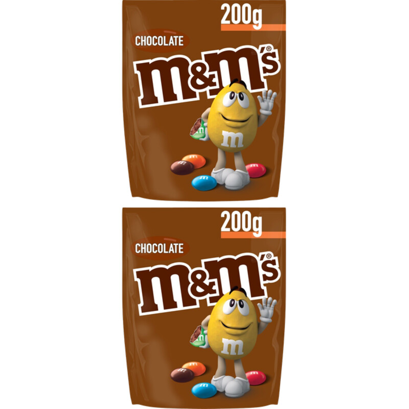Een afbeelding van M&M'S Melk chocolade 2-pack