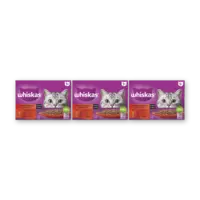 Whiskas 1+ Classic selectie in saus 3-pack
